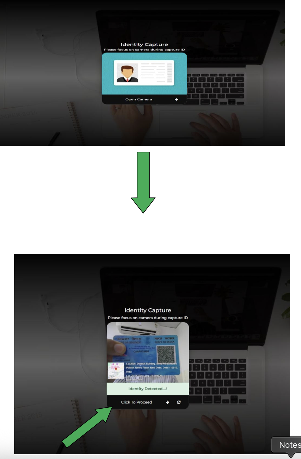 Start Test Screenshot